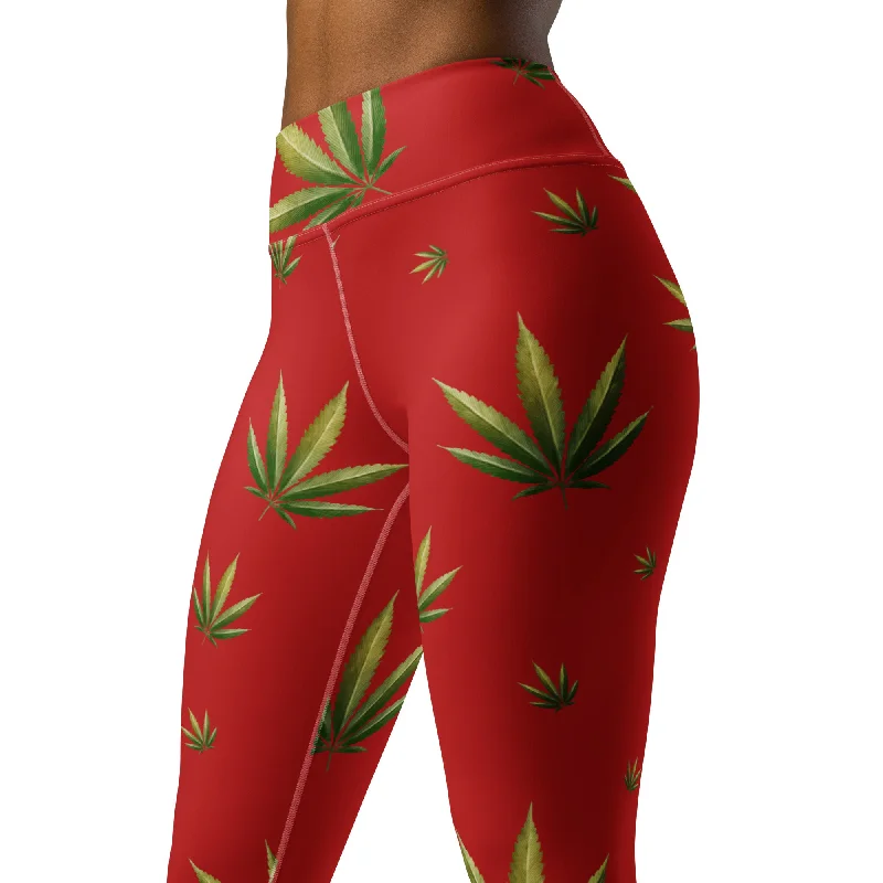 Red Hot Yoga Leggings