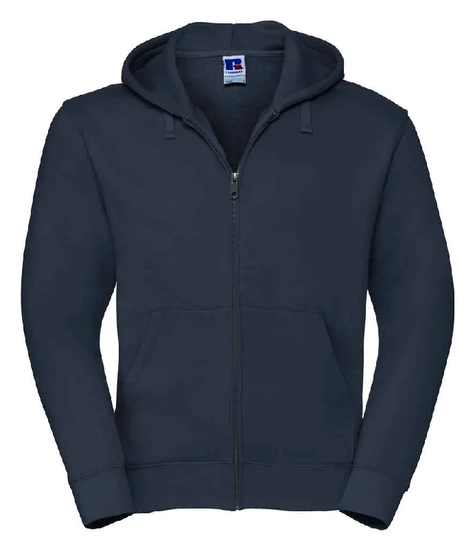 Russell Authentic Zip Hooded Sweatshirt | French Navy