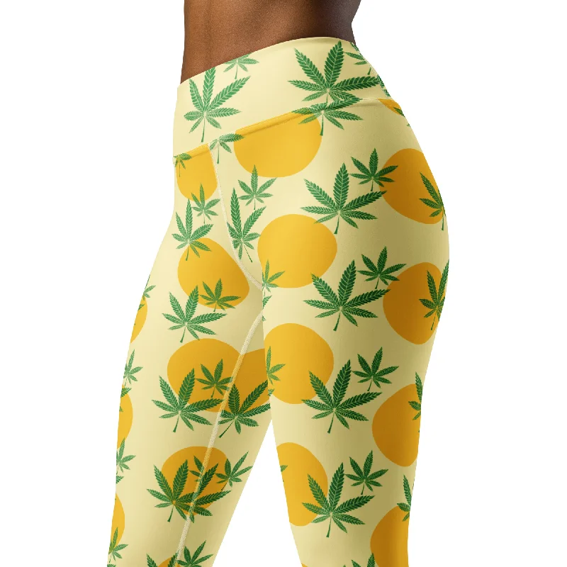 Banana Mania Yoga Leggings