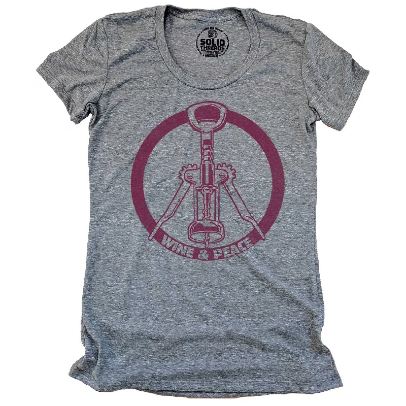 Women's Wine & Peace T-shirt