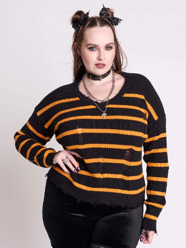 Spooky Stripe Sweater