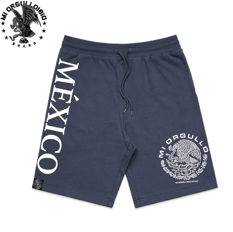 MÉXICO MI ORGULLO / SHORTS (PETROL BLUE)