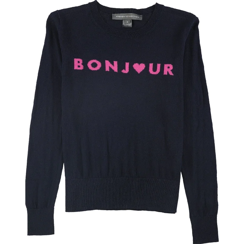 French Connection Womens Bonjour Knit Sweater