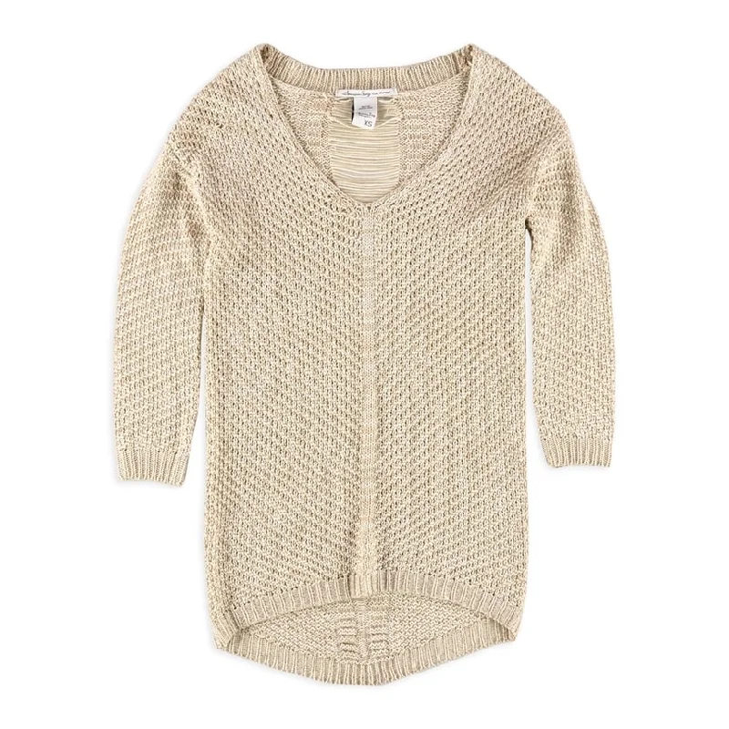 American Rag Womens Knit Pullover Sweater, Beige, Medium