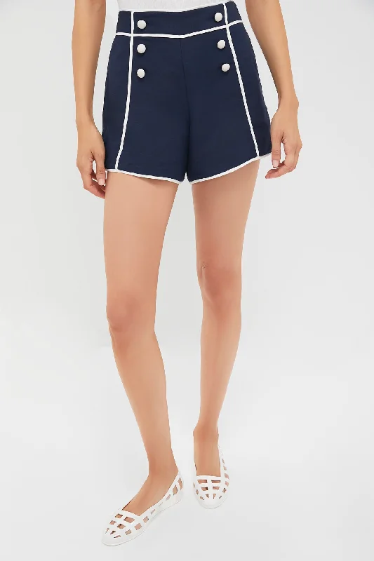 Midnight Crosby Sailor Front Shorts