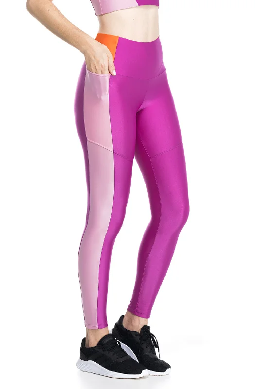 Block Legging - Pink