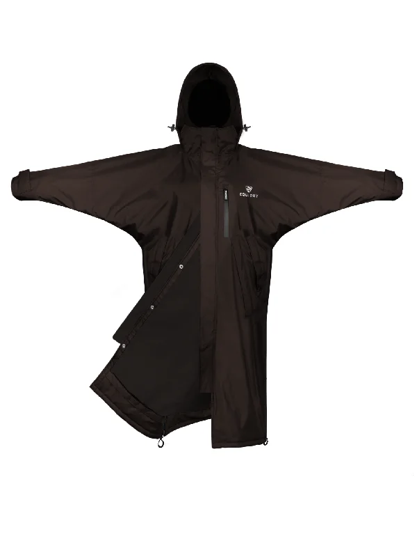 Evolution Women's | Thin Fleece | Stowaway Hood | Rich Brown