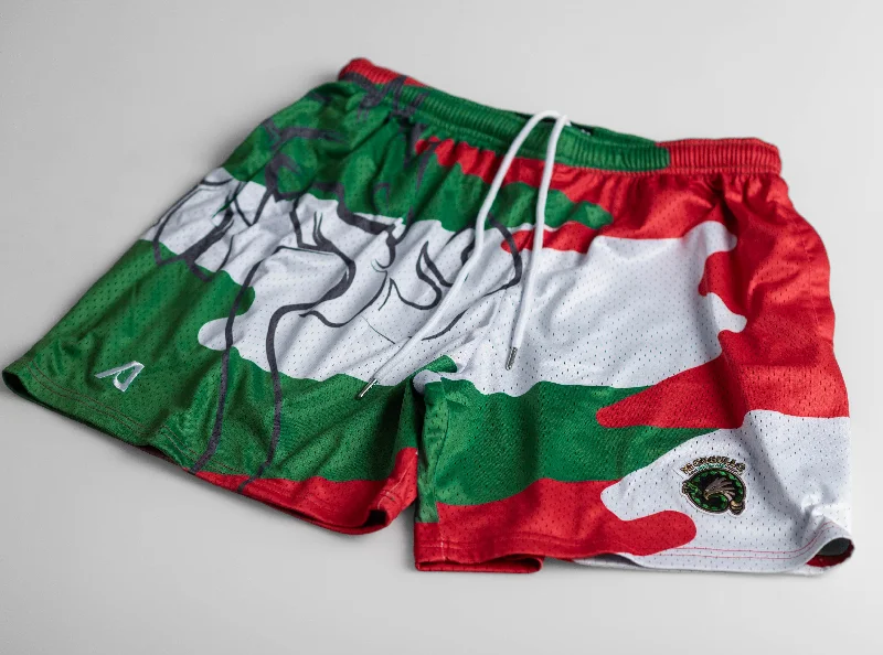 MÉXICO CAMO MESH SHORTS