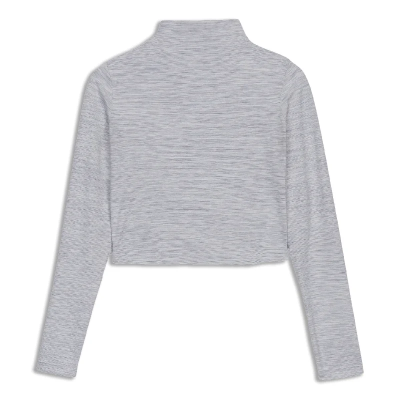 All Aligned Mock Neck Long Sleeve - Resale