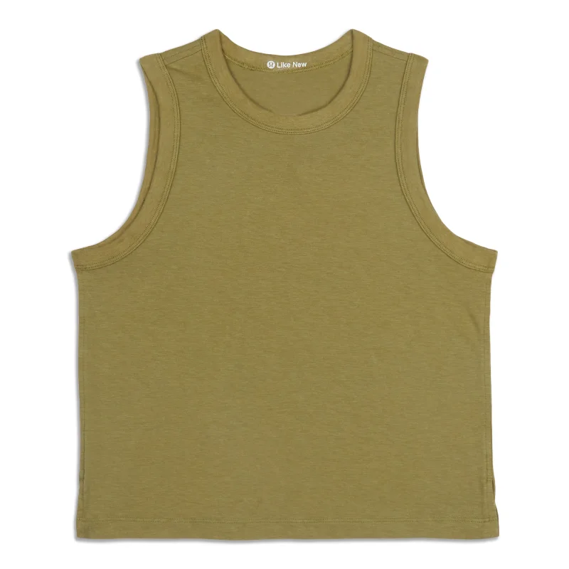 Classic-Fit -Blend Tank Top - Resale