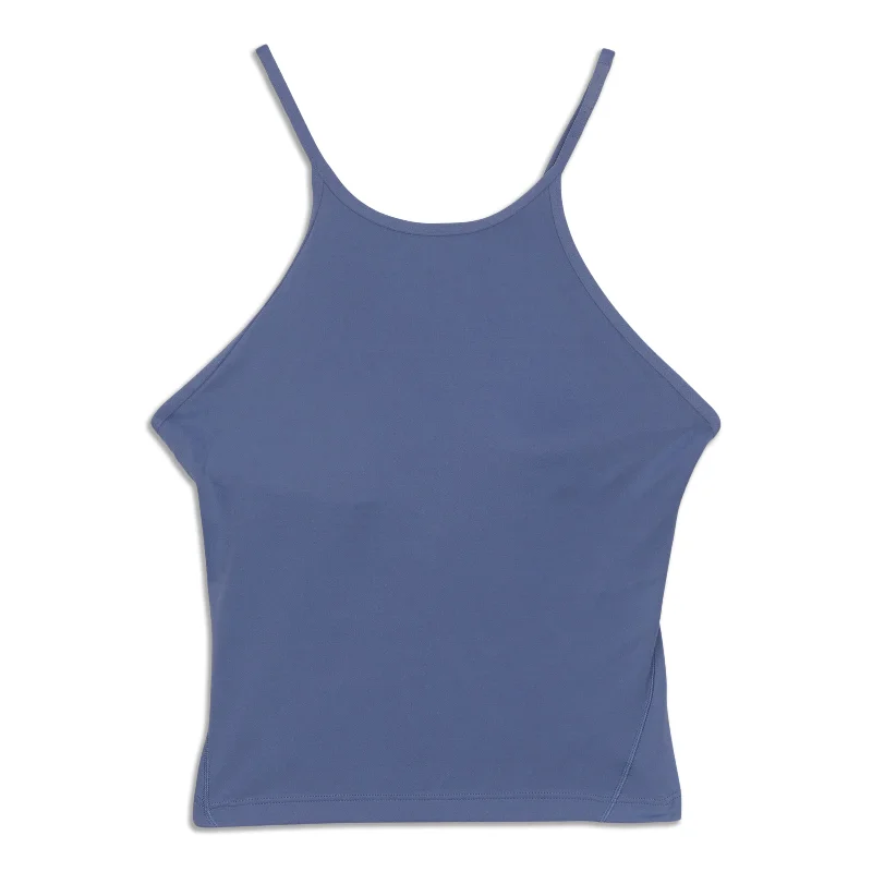 Lightweight High-Neck Yoga Tank Top - Resale