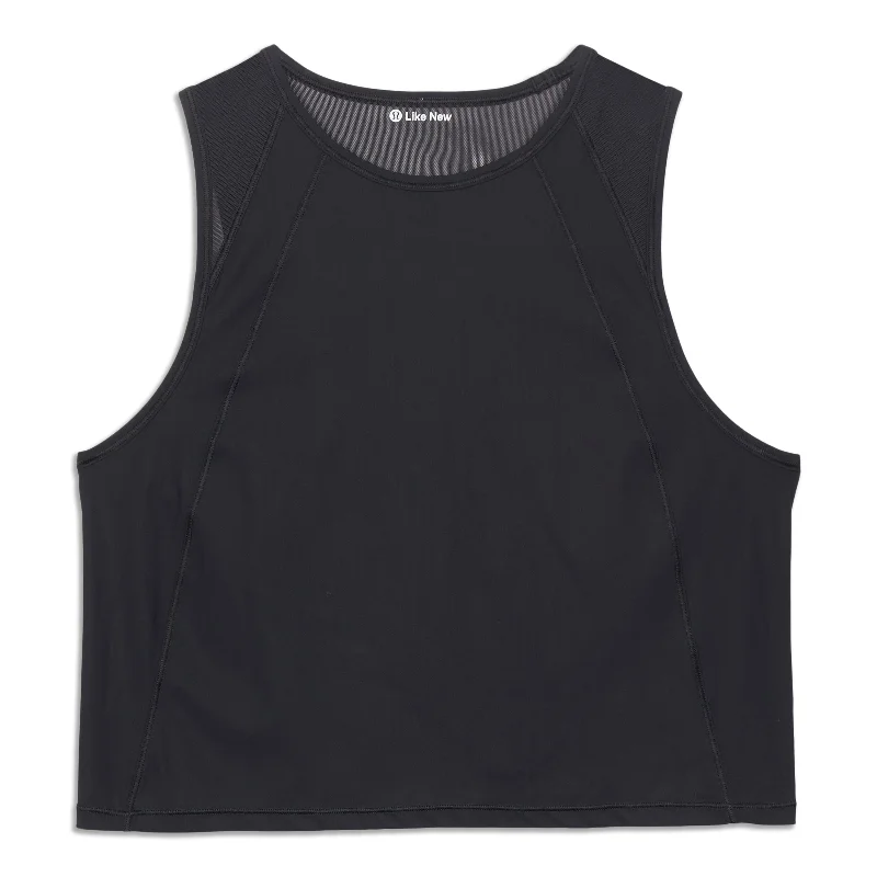 Sculpt Cropped Tank Top - Resale