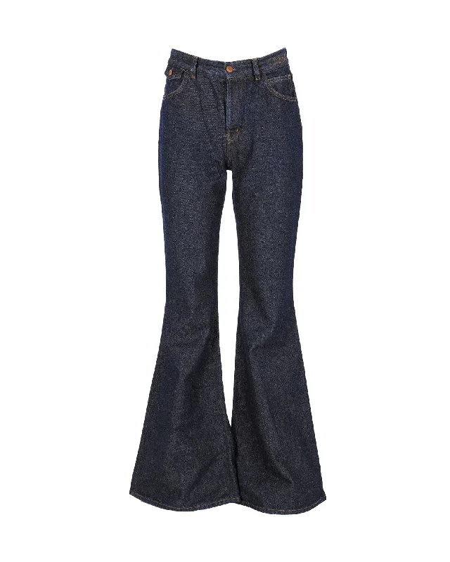 Chloé Circular Denim Iconic Jeans in Navy Recycled Cotton