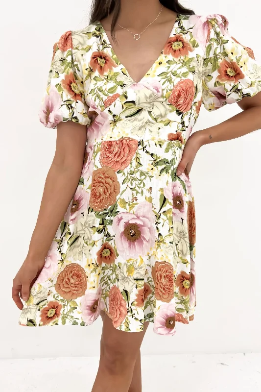 Tullie Mini Dress Floral