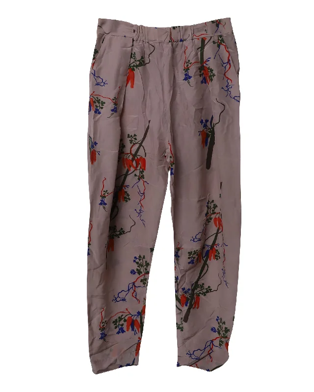 Vivienne Westwood Anglomania New Realm Trousers in Pink Silk