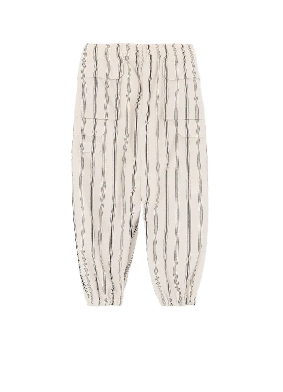 HARD TWISTED STRIPE POCKET PANTS